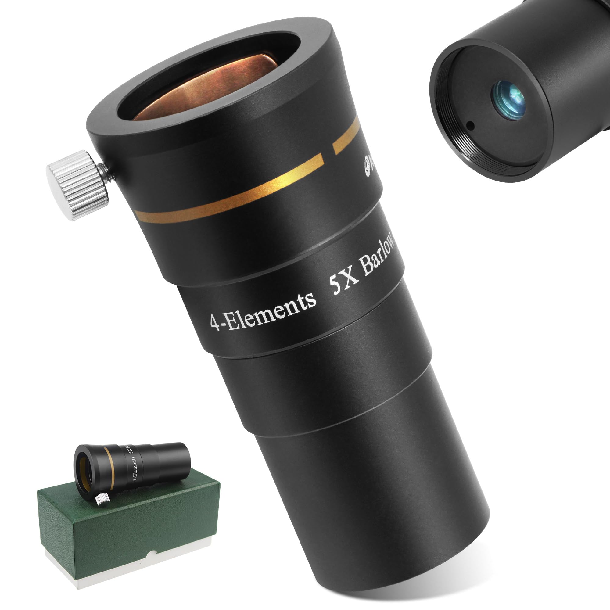 Amazon.com : Astromania Telescope Barlow Lens 5X with 4-Elements